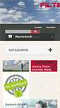 Mobile Screenshot of filtergmbh.de